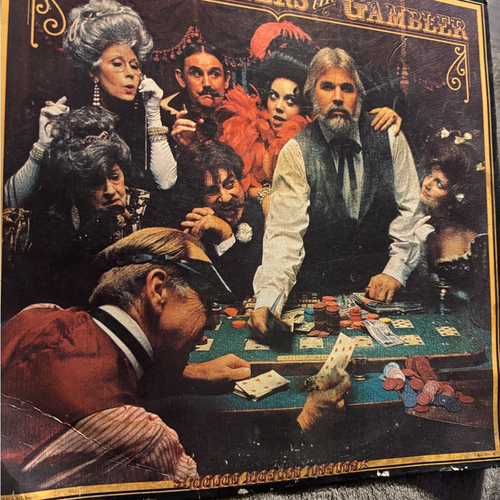 Kenny Rogers The Gambler 1978 LP Vinyl Record